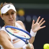 Belinda Bencic: elle récite cette semaine son tennis à Londres avec un rare brio. KEYSTONE/EPA/TOLGA AKMEN